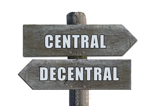 central and decentral exchange difference