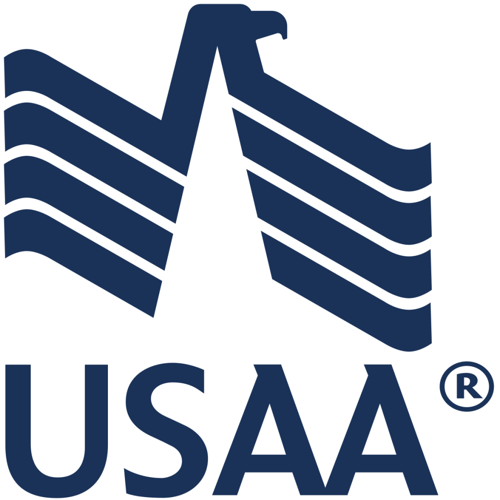 USAA bank logo.