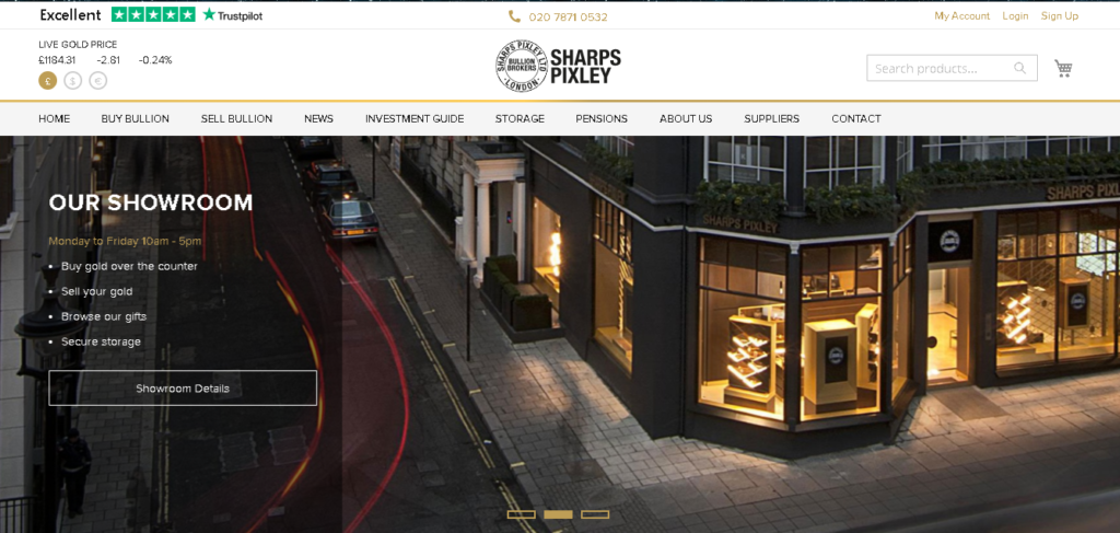 Sharps Pixley.com website
