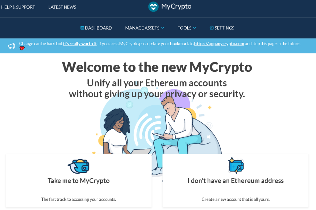 mycrypto website