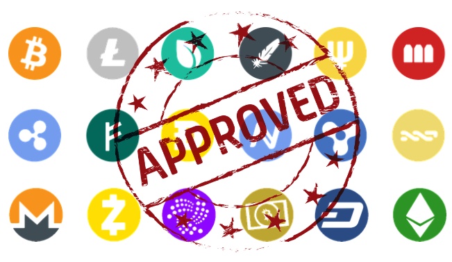 cryptocurrency approved