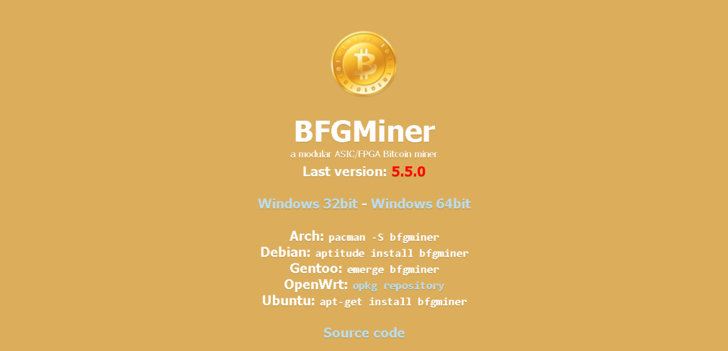 bfgminer website