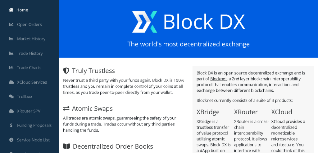 blockdx website