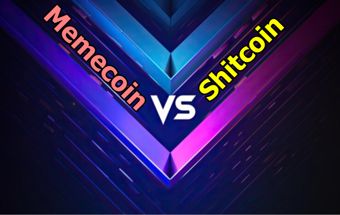 memecoin vs shitcoin